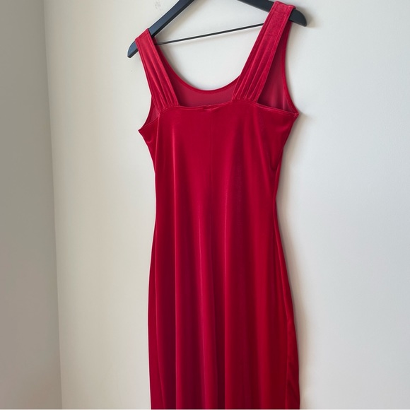 Vintage 90s High Maintenance Velvet Dress - Picture 3 of 16